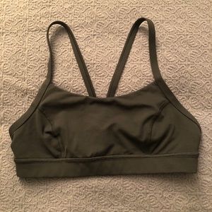 Lululemon black racerback sports bra
